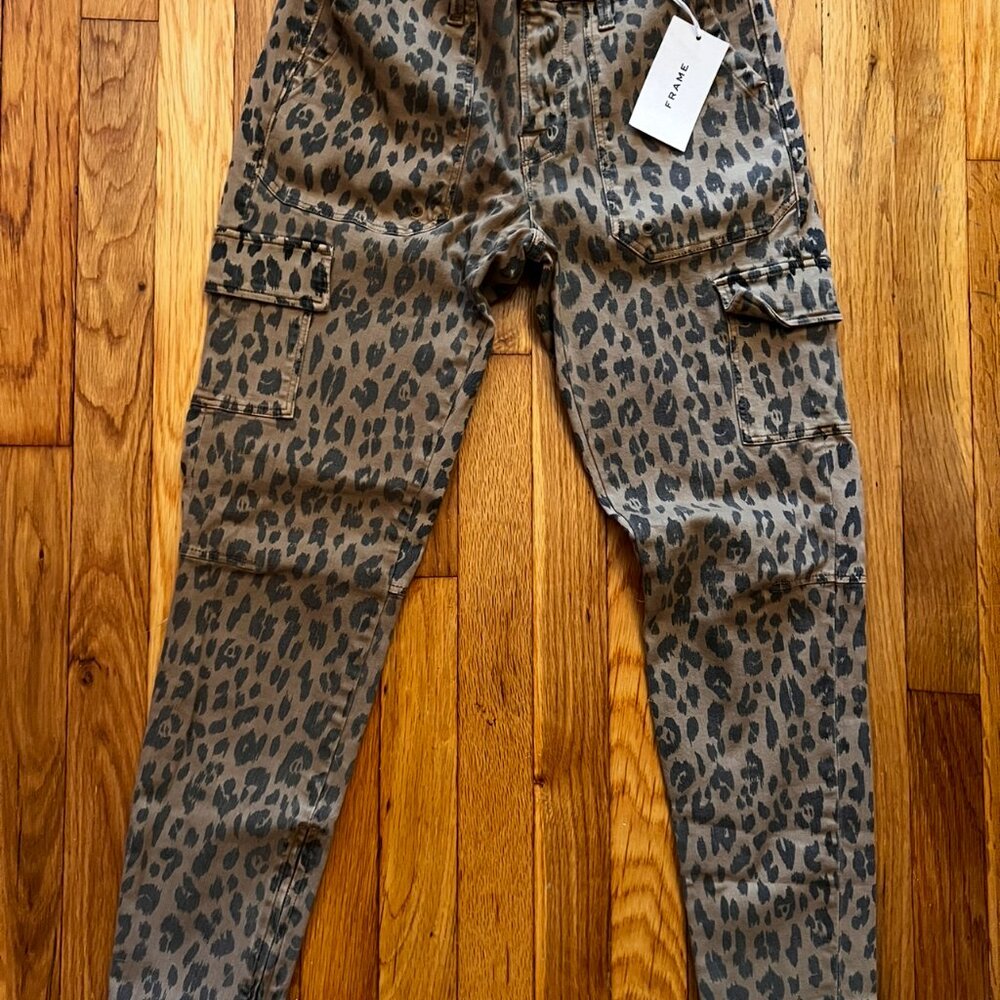 FRAME Leopard Jean
